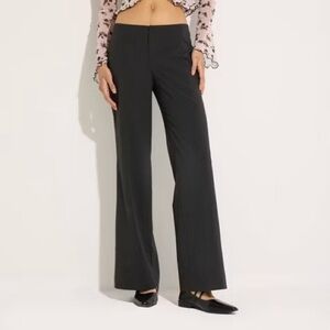Black Flared Pants